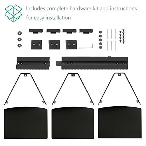 Floating Wall Mounted Triple Shelf CS303 - WALI ELECTRIC