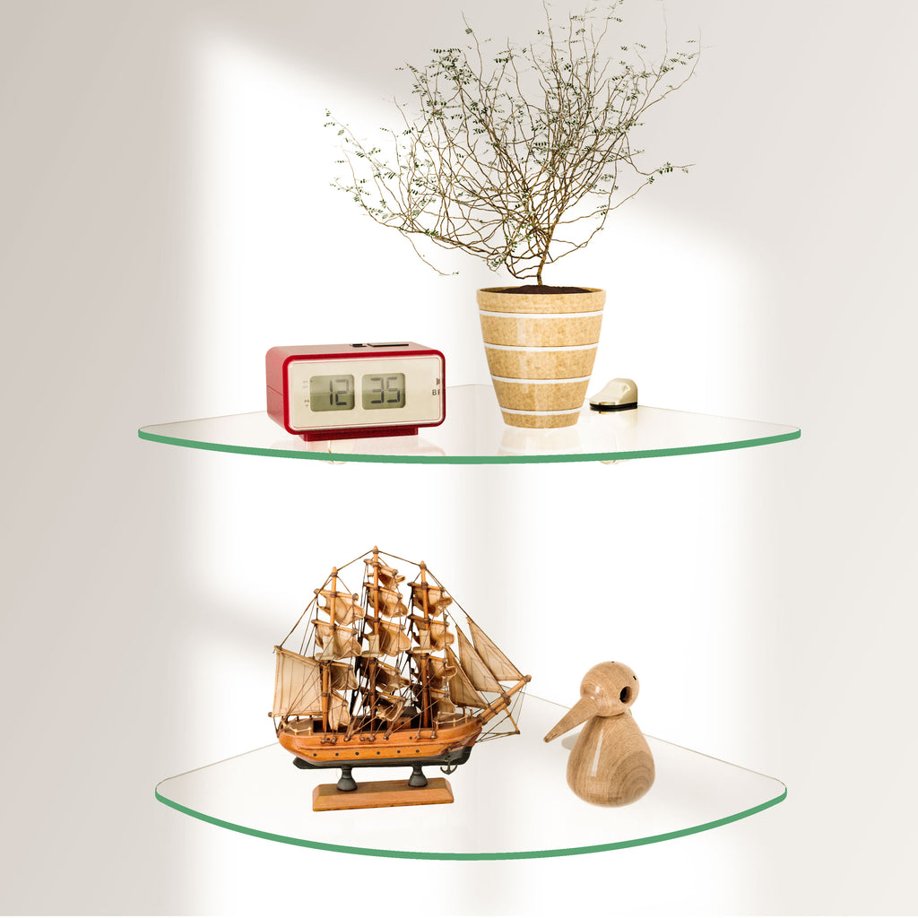 Corner Floating Wall Mounted Shelf CS002S