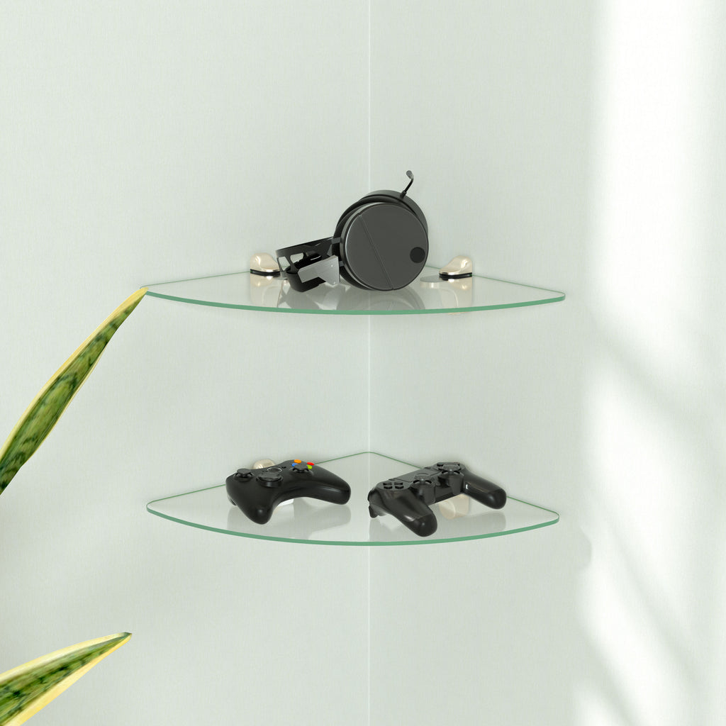 Corner Floating Wall Mounted Shelf CS002S