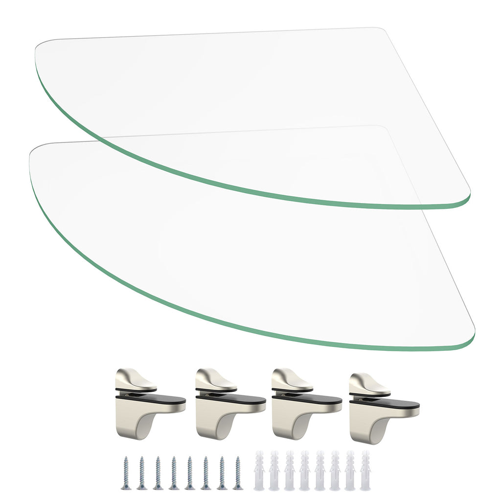 Corner Floating Wall Mounted Shelf CS002S