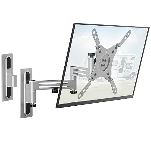 Lockable Monitor Mount WALI RV TV Mount, Lockable TV Wall Mount for Camper Trailer Motor Home ...