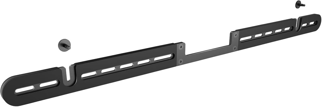 WALI Soundbar Mount for Sonos Arc and Sonos Arc Ultra - Sound bar Wall Mount Bracket, Minimalist Design, Perfect for Under TV Installation, Black(SON003-B)