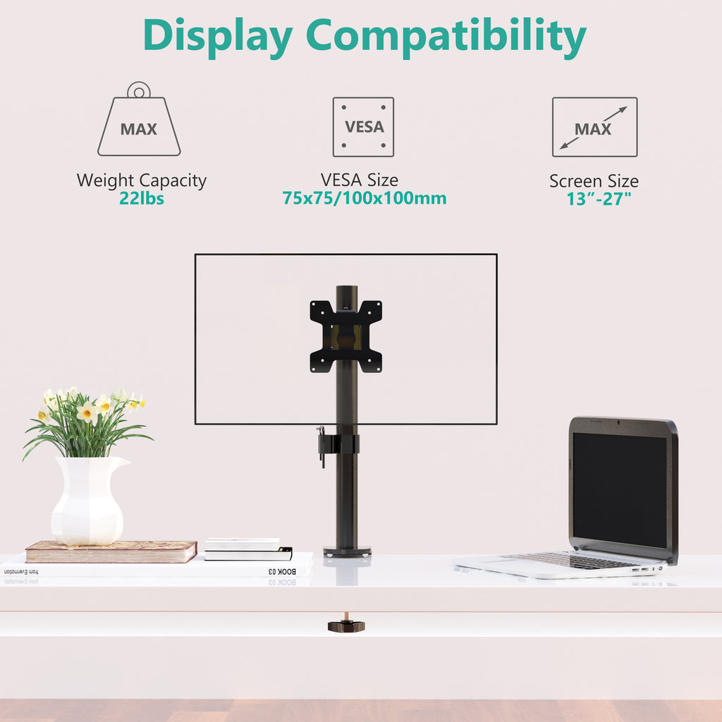 Single Monitor Desk Mount Stand M001S