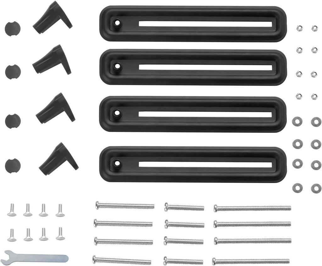 WALI Mount Bracket Adapter Monitor Arm Mounting Kit for Screen 13 to 27 inch, Mounting Holes 75mm and 100mm (UVVEP)