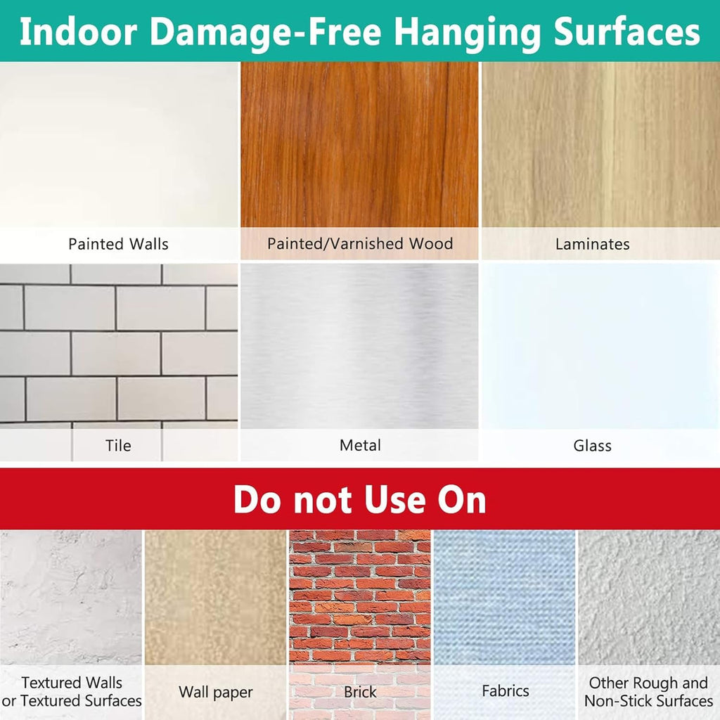 WALI Remote Control Holder Wall Mount 2 Pack, 5 Inch Hole-Free TV Remote Holder Wall Mount No Need to Drill Holes Adhesive for 2 or 3 Remote Controls, White (WMH001-W)