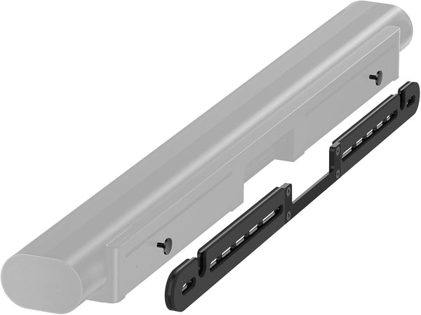 WALI Soundbar Wall Mount for Sonos Arc and Sonos Arc Ultra, Black|Hidden low-profile design mounts  under TV ,Saves space ,Complete hardware kit included for easy installation, Strong steel construction