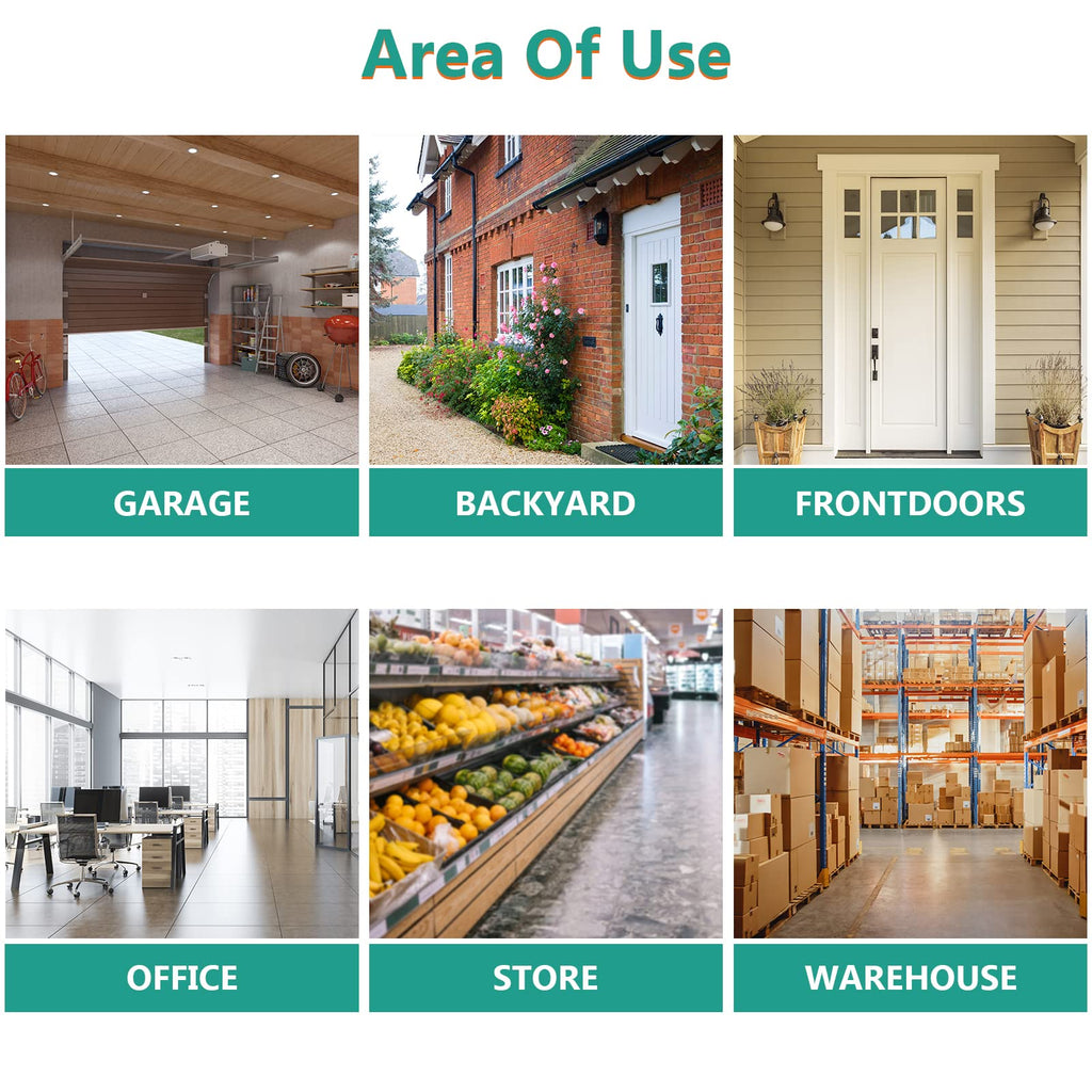 WALI Solar Powered Bullet Dummy Fake Simulated Surveillance Security CCTV Dome Camera Indoor Outdoor with 1 LED Light, Security Alert Sticker Decal (SOLTC-S4), 4 Packs, Silver