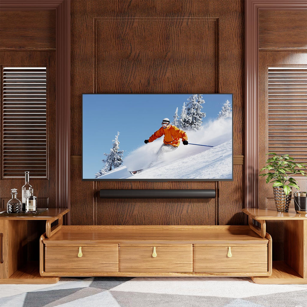 WALI Soundbar Wall Mount, Designed for Sonos Arc and SONOS ARC Ultra, Low Profile Sound Bar Mount Bracket Under TV with Hardware Kit, Easy to Install (SON003-W), White