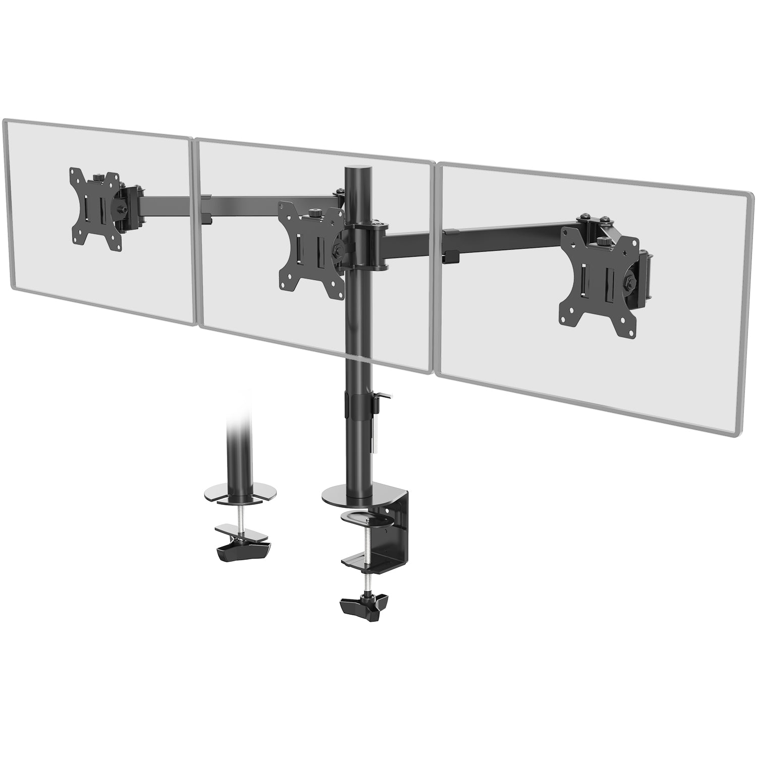 WALI Triple LCD Monitor Desk Mount