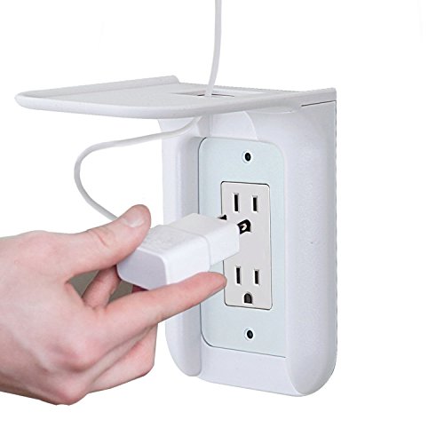 WALI Wall Outlet Shelf 2 Pack OLS002-W - WALI ELECTRIC