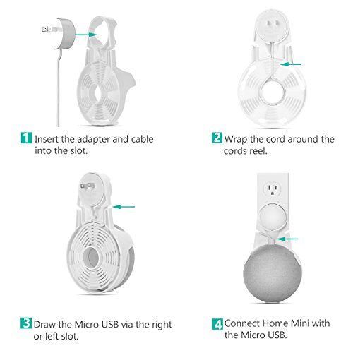 Wall Mount for Google Home Mini GMM001-2 - WALI ELECTRIC