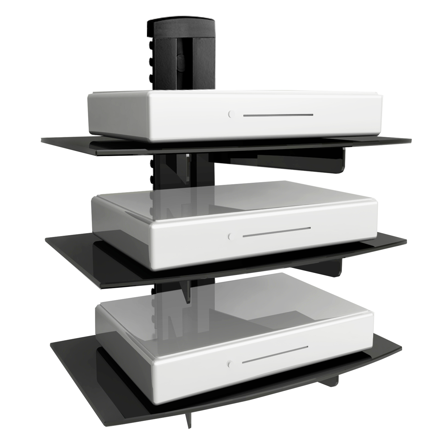Floating Wall Mounted Triple Shelf CS203