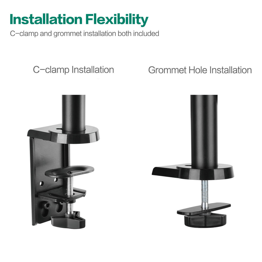 Gas Spring Monitor Desk Mount  GSDM001