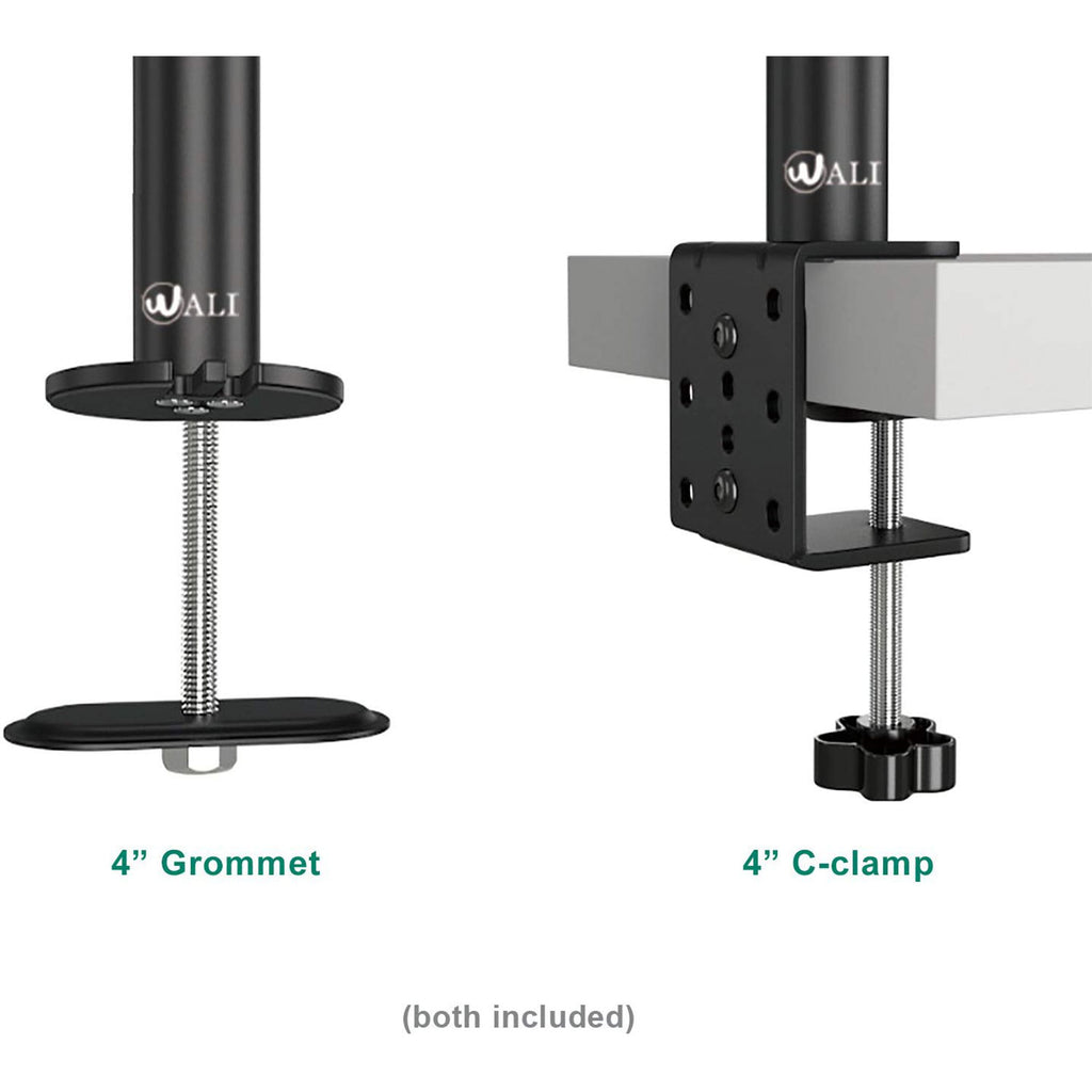 Extra Tall Single Monitor Desk Mount M001XL