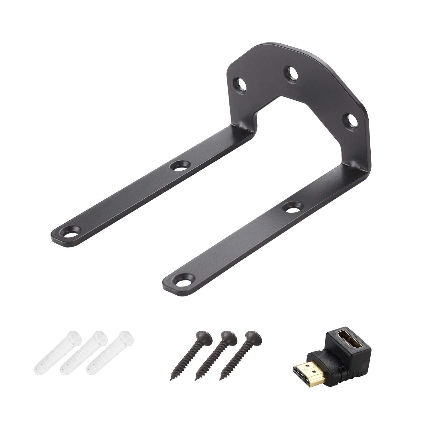  Dot Genie Easy Hanging Fire TV Cube Wall Mount (Fits 1st & 2nd  Gen and New 3rd Gen Fire TV Cube), Updated for More Support, Totally  Hides Cords