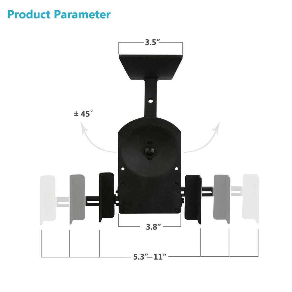 Dual Side Speaker Wall Bracket SWM201 - WALI ELECTRIC