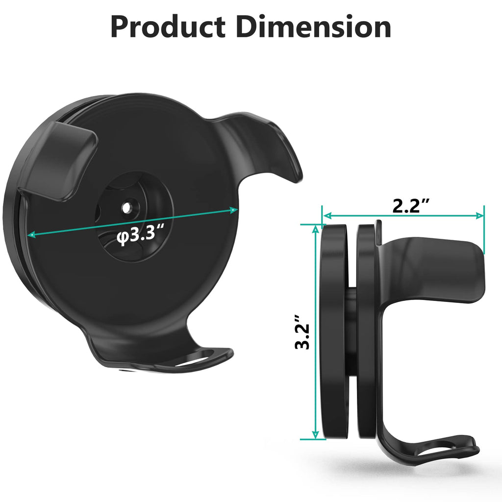 Dot Wall Mount, Speaker Bracket Holder with Cable Management, SWM-EH-03B