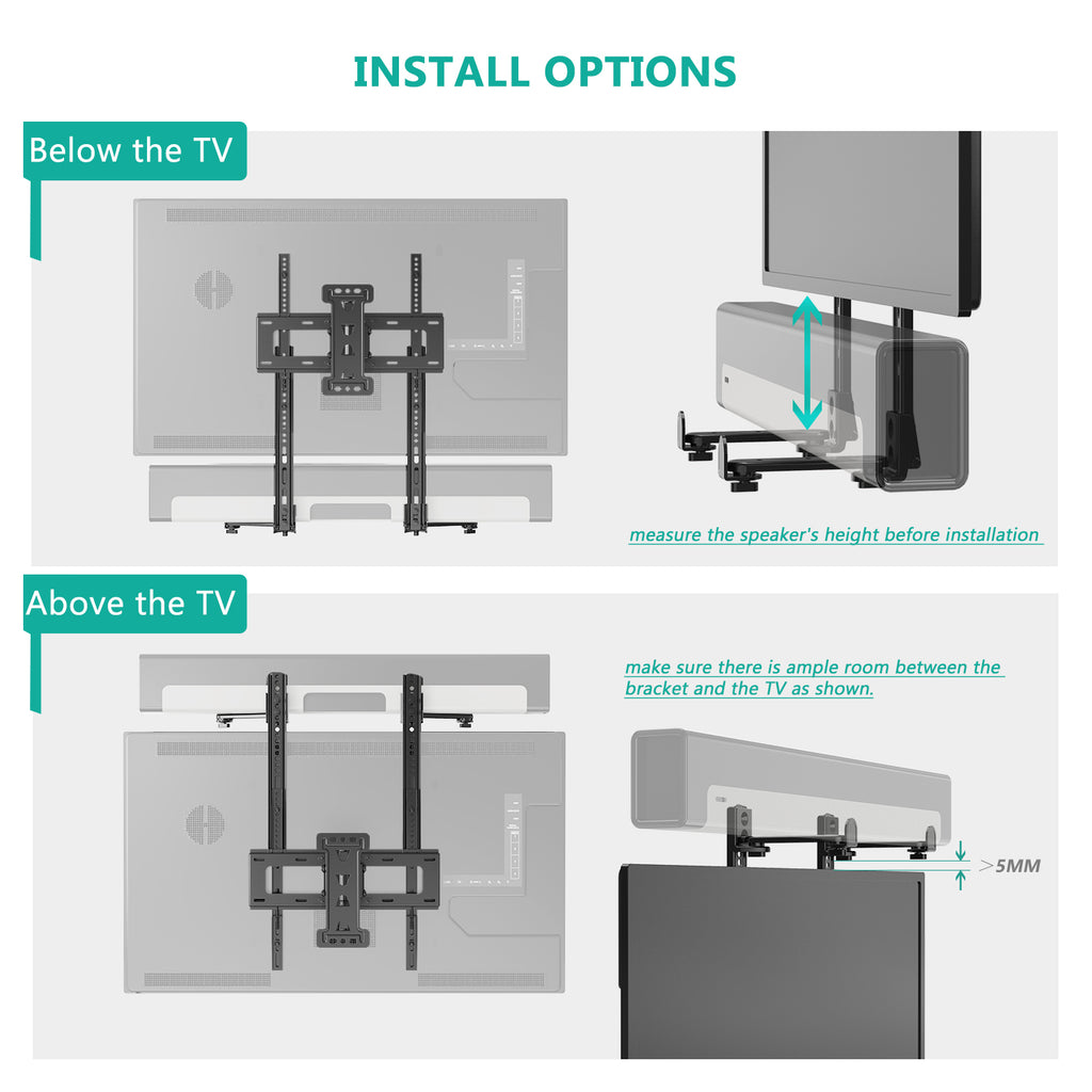 Universal SoundBar Mount SBR203